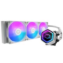 CoolerMaster MasterLiquid Core II 360 White ARGB X6G2 Dual Chamber Pump [MasterLiquid Core II X6G2] Series 360mm Liquid CPU Cooler White Model