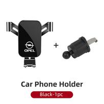 Gravity Car Phone Holder Auto Air Vent Clip Mount Cell Phone Stand For Opel Corsa Astra Insignia Vectra Zafira Meriva Mokka Gran juoda