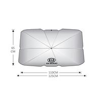 Automobilio lango saulės skydelis Priekinio stiklo Apsauga nuo UV spindulių KIA sportage ceed sorento cerato optima picanto rio soul k3 k5 stonic Automobilio
