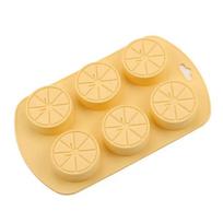 Watermelon Strawberry Lemon Shaped Silicone Mold DIY Flexible Easy Release Fondant Chocolate Gummy Pudding Molds geltona