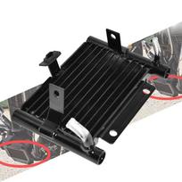 Motorcycle Black Oil Cooler Radiator Cover Water Cooling Replacement For Harley Touring Electra Street Road Glide FLHR 2017-2023 Oil Cooler