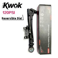 Bicycle Pump Mountain MTB Road Bike Hand Air Pump Tire Inflator Schrader Presta Valve  Portable Cycling Pump 120PSI Lightweight