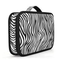 Hairdressing Stripe Barber Box Large Capacity Makeup Bag Electric Clipper Bag Toolkit Universal Beard Trimmer Case Travel
