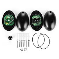 12V/24V Egg Shape Active Infrared Beam Sensor Barrier Detector With 2 photocells For Window Door Garage Door Gates