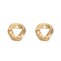 Minimalist Sterling Silver Mobius Earrings for Women - Elegant, High-End Feel 925 Sterling Silver