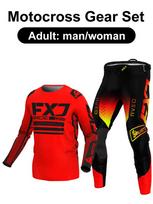 motocross gear set Enduro cross Jersey Pant Kits Racer Gear Set Off-road Mens Kits Women's mountain Downhill Motorcycle MX S-30