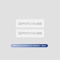 Car Logo Emblem Badge Metal Sticker Decals Decoration Accessories For KIA Sportage Rio K5 K2 Optima Cerato Proceed Venga Sedona