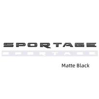 ABS Car Rear Trunk Body Letters Emblem Badge Sticker Decal for KIA Sportage Logo Optima Soul Sorento Niro Forte K3 Accessories