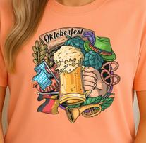 Oktoberfest Beer Stein T-shirt | Bavarian German Festival Tee, Fall Autumn Shirt 2XL
