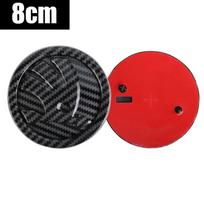 80/90/100MM Car Hood Bonnet Front Grille Rear Trunk Badges Sticker For Skoda S Skoda Fabia Kamiq Karoq Octavia A5 A7 Rapid Scala