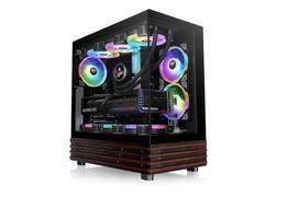 Thermaltake View 270 Plus WS ARGB Black Pillarless Mid-Tower PC Case CA-1Y7-00M1WN-WS CS9522