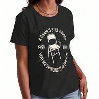 Sushi Time Ladies Cotton T Shirt, Premium Cotton Print, Durable And Longlasting, Casual And Fashionable. Cute Sushi Roll Graphic Tee For Wounisex, Enj S įvairiaspalvis