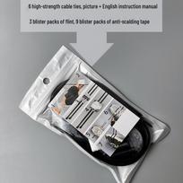 CrossFire Outdoor Anti-Scald Magnesium Rod Shoe Soles: Spark & Friction Resistant for Motorcycles & Bicycles One size