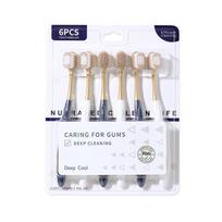 6/12/18Pcs Ultra Soft Toothbrush Ultra-Fine Bristles Wide Head Adult Toothbrush Deep Cleaning Anti-Slip Handle Oral Hygiene