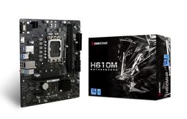 BIOSTAR MicroATX motherboard with Intel H610 chipset, PCIe 4.0 support, HDMI and D-Sub 15-pin connectors [H610MHP]