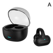 G8 Ear Clip Bluetooth-compatible Headphone Wireless Bone Conduction Earphone Single Ear Stereo ENC Noise Reduction Headset