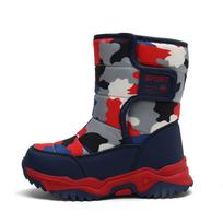 Žieminiai sniego batai Lauko ankle boots vaikams berniukams mergaitėms Madingi kašmyriniai šilti batai Vaikams atsparūs vandeniui laisvalaikio batai 38 raudona