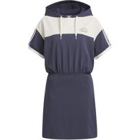 Adidas Disney Hooded Dress With Breathable Short Sleeves Women Dress Dark-Cyan JP1436 XS