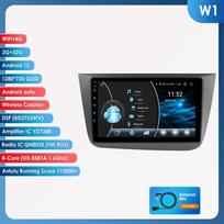 Hizpo 4G AI Voice Wireless CarPlay Android 13 Auto Radijas, skirtas Seat Altea 2004–2015 Toledo 3 Automobilinis multimedijos grotuvas Išmanusis RDS GPS 2 Din Autoradio W1 8Core 2G 32G