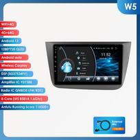 Hizpo 4G AI Voice Wireless CarPlay Android 13 Auto Radijas, skirtas Seat Altea 2004–2015 Toledo 3 Automobilinis multimedijos grotuvas Išmanusis RDS GPS 2 Din Autoradio W5 8Core 4G 64G