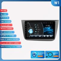 Hizpo 4G AI Voice Wireless CarPlay Android 13 Auto Radijas, skirtas Seat Altea 2004–2015 Toledo 3 Automobilinis multimedijos grotuvas Išmanusis RDS GPS 2 Din Autoradio W1 8Core 2G 32G AI