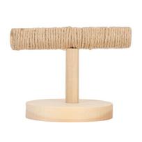 Bird Cage Stand Wood Bird Platform Training Stand Playground Bird Accessories Toys
