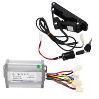 48V 1000w Brushed Motor Controller with Foot Throttle Pedal Electric Bicycles Conversion Kit for Electric Scooters