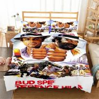 3D Printed Film Star Bedding Set Bud S-Spencer T-Terence Hill Bedding Set Duvet Covers Pillowcases Comforter Bedding Set Duvet Cover Set&EU Single(135x200cm)