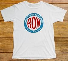 Ron Surfboards T Shirt 728 Retro Surf Sydney Australia Beach Bondi Manly Summer 4XL