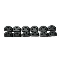 12Pcs Guitar String Ties Bridge Beads Guitar String Retainer String Guide for Acoustic Guitar and Nylon String Guitars juoda