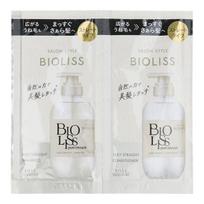 Kose - Bioliss Pure Retouch Silky Straight Shampoo & Conditioner Trial Set 10ml x 2