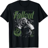 Fallout Video Game Brotherhood of Steel Armor T-Shirt Unisex T-Shirt L