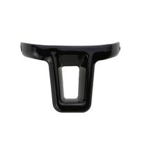 For Volkswagen VW Golf 6 Jetta Polo Touran Bora Caddy Eos Steering Wheel Trim Decoration Sticker Cover Interior Accessories 1Pc black