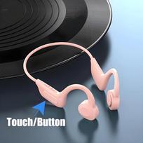 Bone Conduction Bluetooth Headphones 128G Card Air conduction Painless IPX8 Waterproof Ear-hanging Sports Earphones With Mic