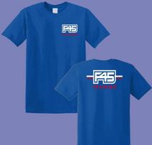 F45 Training Fitness Gym Men's Blue Size S-3XL 2XL