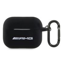 Etui do AirPods Pro 2 AMG Silikonowe Białe Logo Czarne