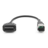 6PIN To 16PIN Diagnostic OBD2 Cable Adapter, OBDII Scanner Replacement For CAN AM Moto ATV UTV Motorcycle Bike Tools Durable juoda