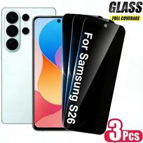 3Pcs Privacy Full Screen Protector for Samsung Galaxy S26 S25 S24 Ultra S23 S22 S21 Plus S25 S24 FE 9H Hardness Tempered Glass Anti Peeping&Galaxy S24 Ultra juoda