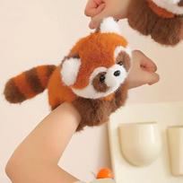 MyRytanda Panda Backpacks Adorable Cartoon Animals Shoulder Bags Stuffed Red Panda Phone Bags Children School Bags Gifts