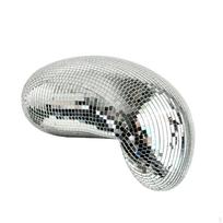 Melted Disco Ball Decor,Aesthetic,Decorative Ornament,Unique,Reflective Mirror Modern for