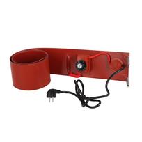 Metalinis būgnų šildytuvas Silikoninis 200L 1000W 30‑150 laipsnių 125mmx1740mm Būgno šildytuvas Šildymo juosta Padas ES kištukas 220V
