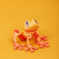 3D Frog Refrigerator Magnets - Creative Funny Variable Design Cute Whiteboard Sticker Decorative Accessories