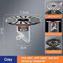 Durable Anti Odor Floor Drain Core Insect Prevention Removable Drain Cover Colander Shower Drainer Kitchen Bathroom Accessories pilka