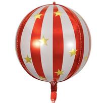 22 Inch Striped Star Aluminum Foil Balloon, Wedding KTV Mall School Home Party Holiday Decorative Mylar Balloons