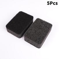 Multi-Purpose Black Seaweed Cleaning Sponge Non Greasy Dishwashing Sponge Block Kitchen Wipe 5/10Pcs
