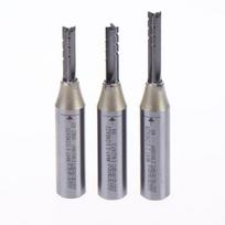 3 Flutes TCT Straight Router Bit 3-blade Cutting CNC Milling Cutter Carbide Cutter For Wood MDF Multilayer Particle Board A1