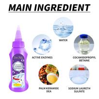 New 120ml Active Enzyme Laundry Detergent Deeply Cleans Clothes Removes Stubborn Stains Gentle Non-irritating one size