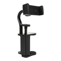 Universal Guitar Phone Holder Non-slip Smartphone Mount Camera Clamp Adjustable Guitar Stand Holder for Microphones Stand/Phones