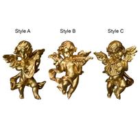 Lovely Angel Statue Wall Sculpture Cherub for Home Bedroom Decoration StyleA