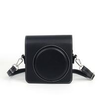 PU Leather Storage Bag for Fujifilm Instax Square SQ40 Instant Camera Case Adjustable Strap Protective Cover Photography Pouch